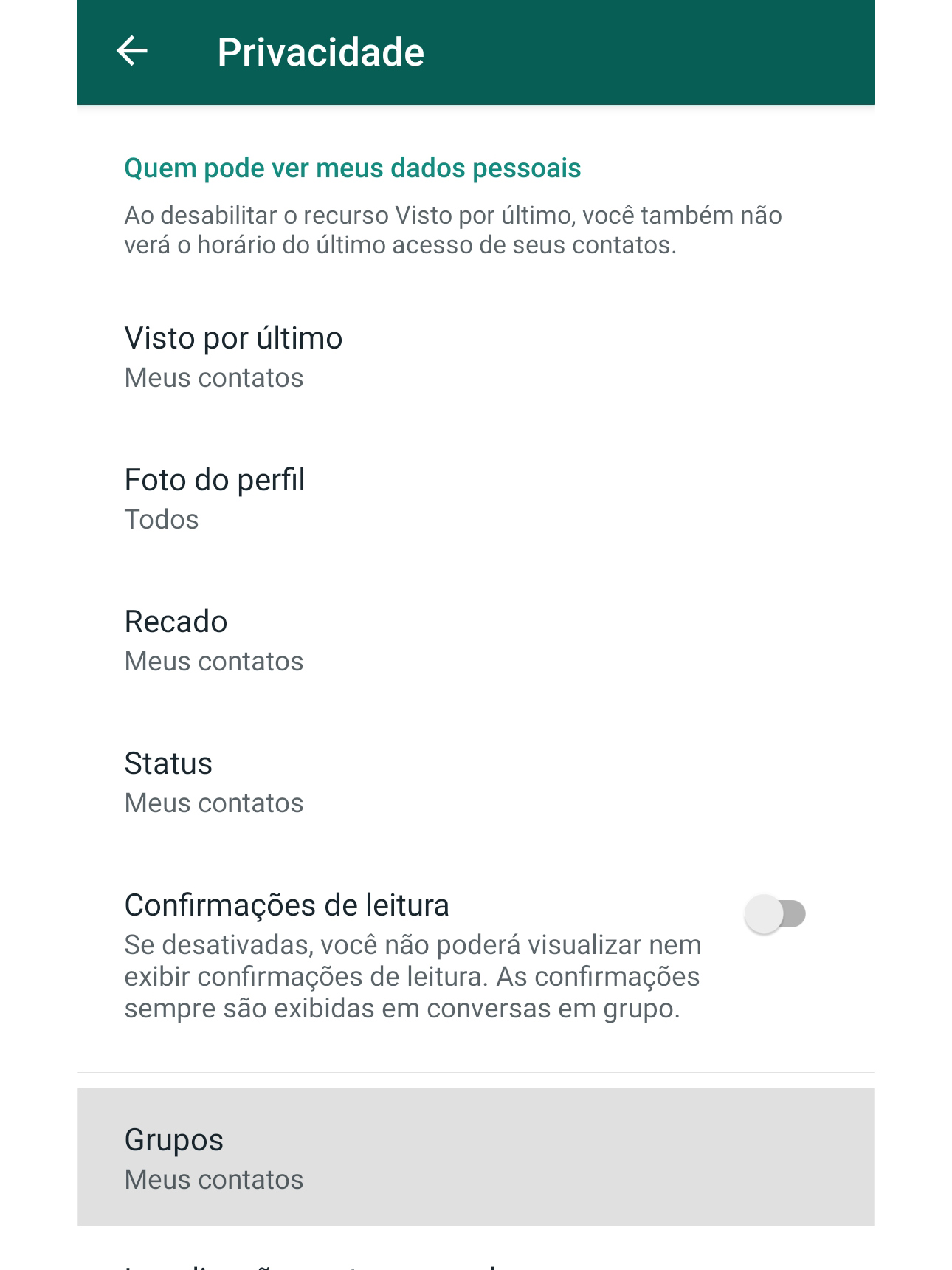 Como impedir que me adicionem em grupos do WhatsApp