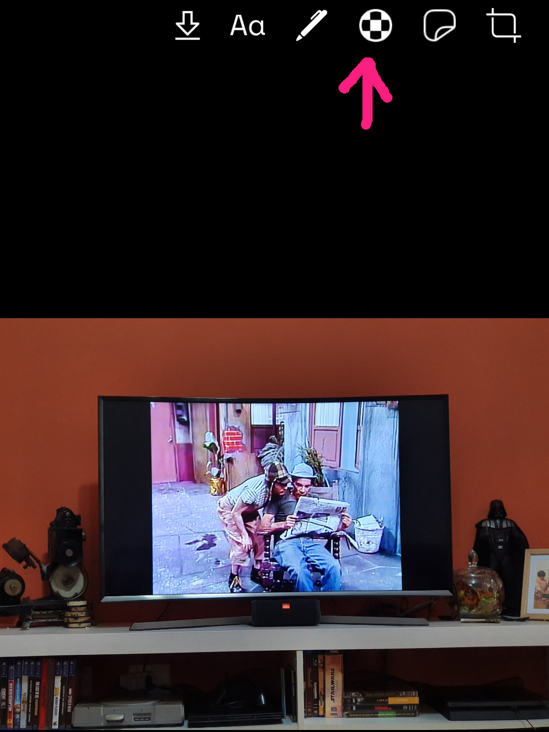 Signal como desfocar rostos em fotos