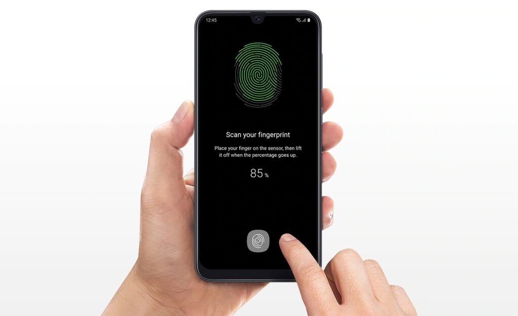 Galaxy A50 fingerprint