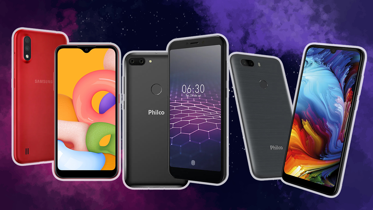 Galaxy A01 vs Philco HIT