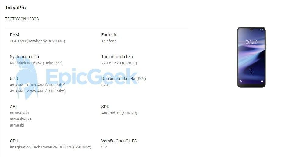tectoy on google play console