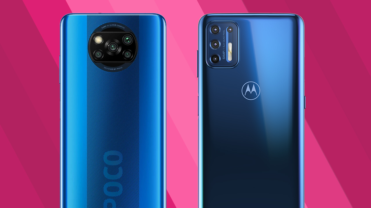 poco x3 moto g9 plus
