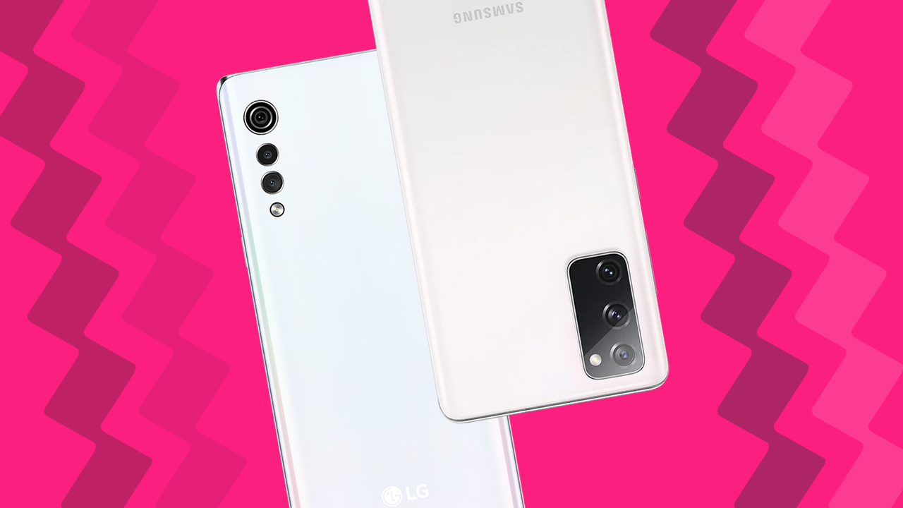 lg velvet galaxy s20 fe