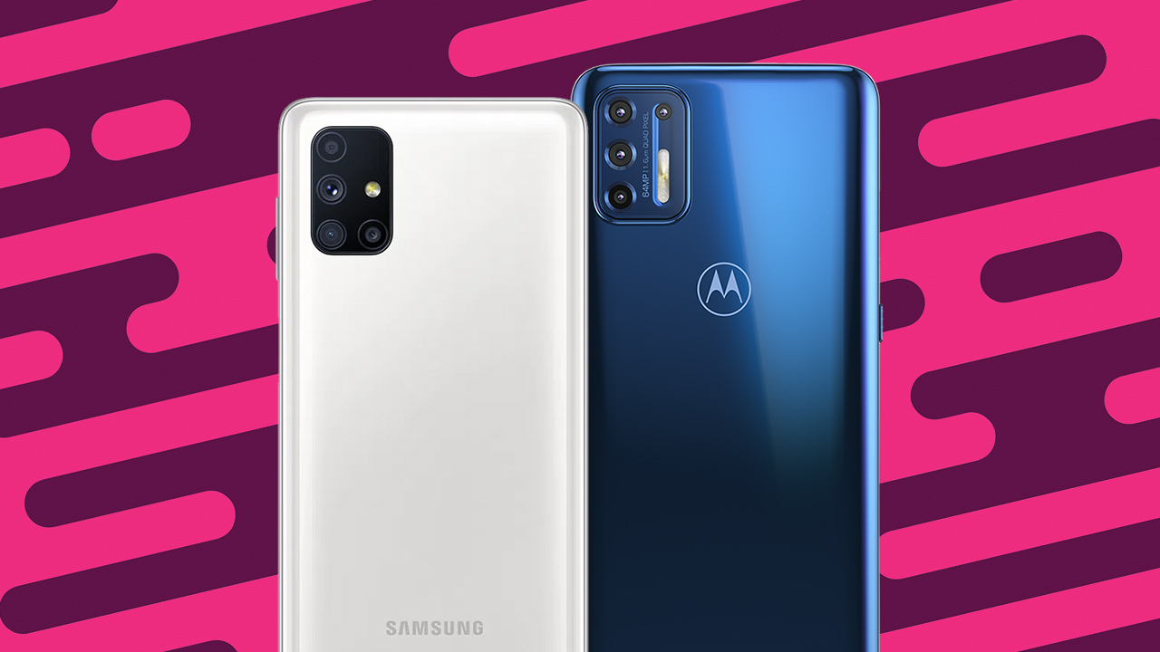 Samsung Galaxy M51 vs Motorola Moto G9 Plus: há diferença além da bateria?
