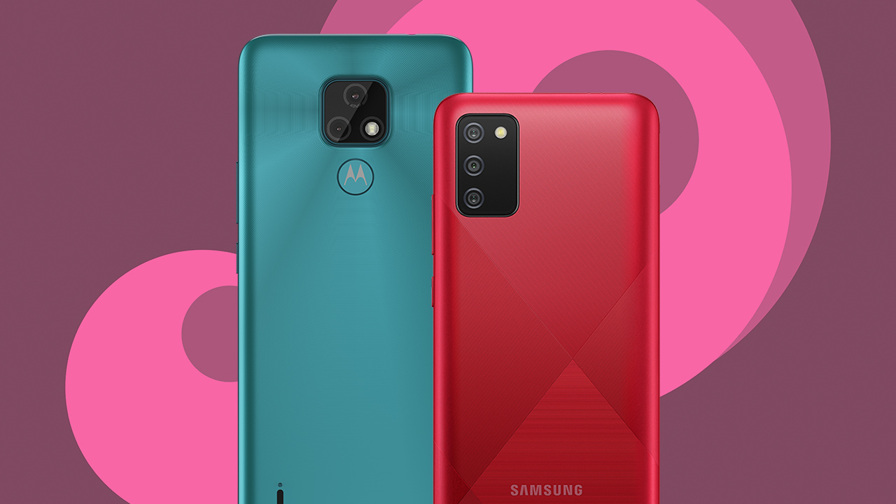 moto e7 vs galaxy a02s