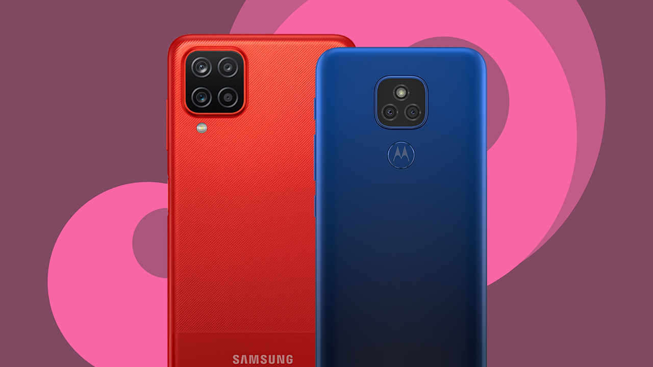 Moto E7 Plus vs Galaxy A12: a diferença mora nos pequenos detalhes