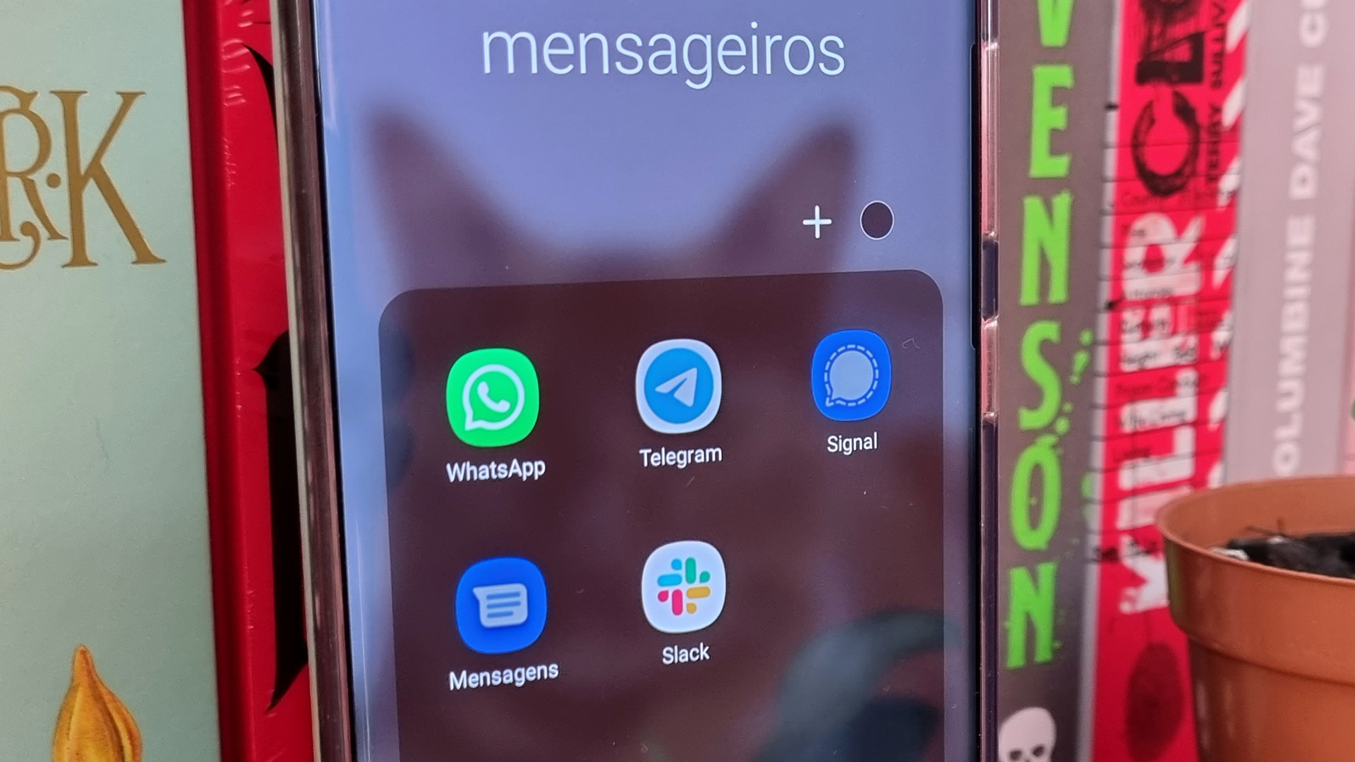 como sair do telegram