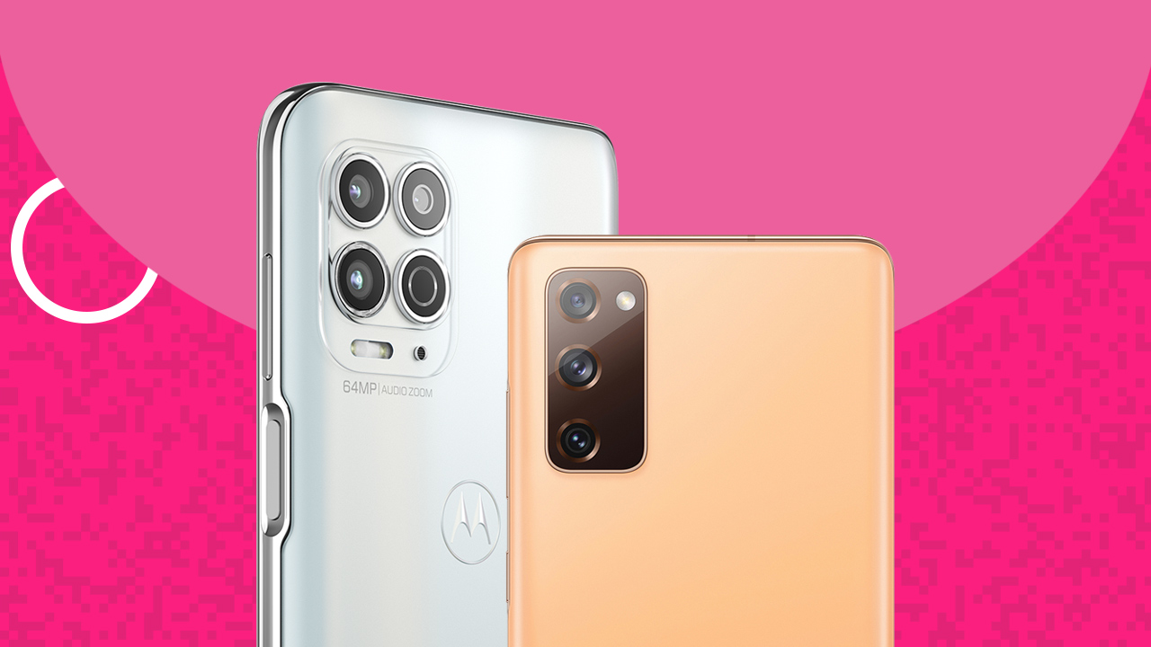 moto g100 vs galaxy s20 fe
