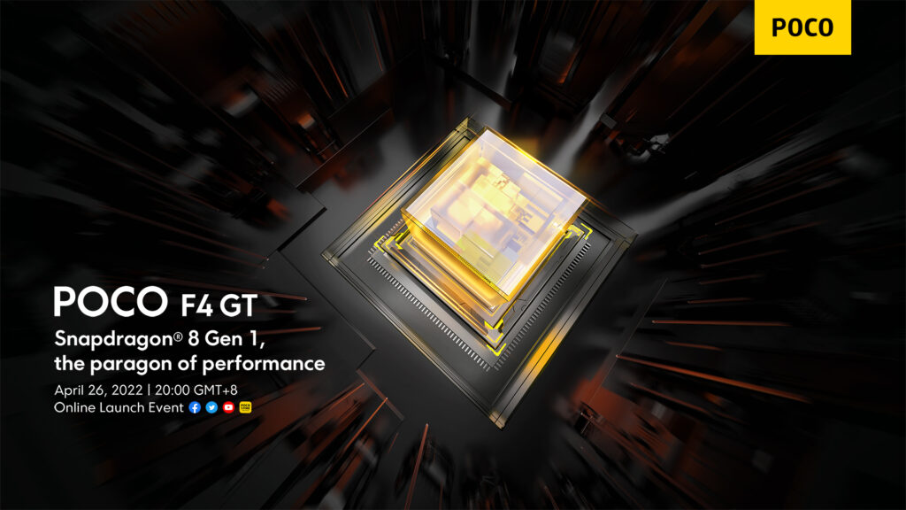 POCO F4 GT snapdragon 8 gen 1