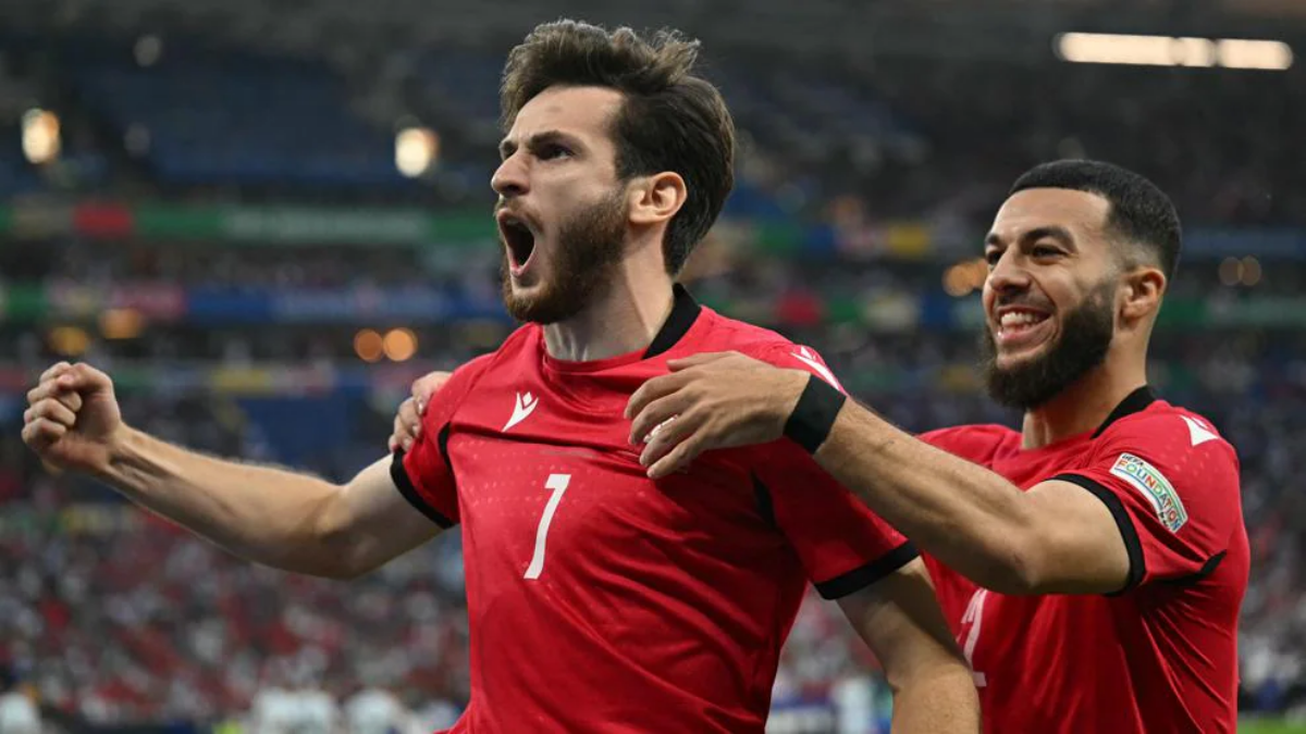 Khvicha Kvaratskhelia, da Geórgia (Uefa)