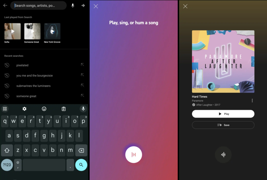 Captura de tela YouTube Music por 9To5Google