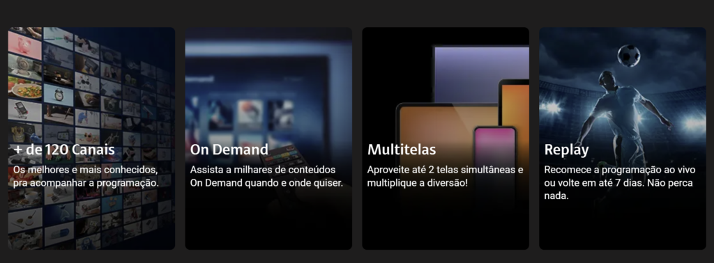 Benefícios dos planos Claro TV+