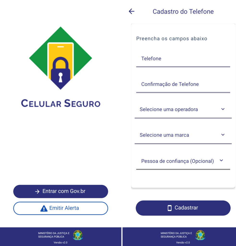 celular legal cadastro