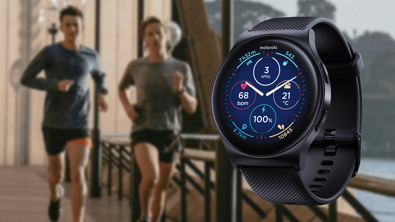Motorola Moto Watch 120 tem tela AMOLED e bateria de 10 dias