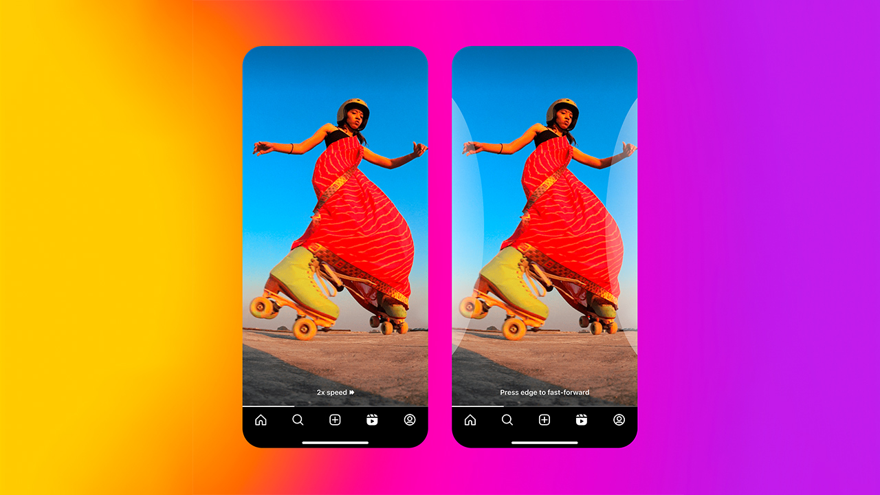 Instagram copia TikTok de novo com função de acelerar vídeos no Reels