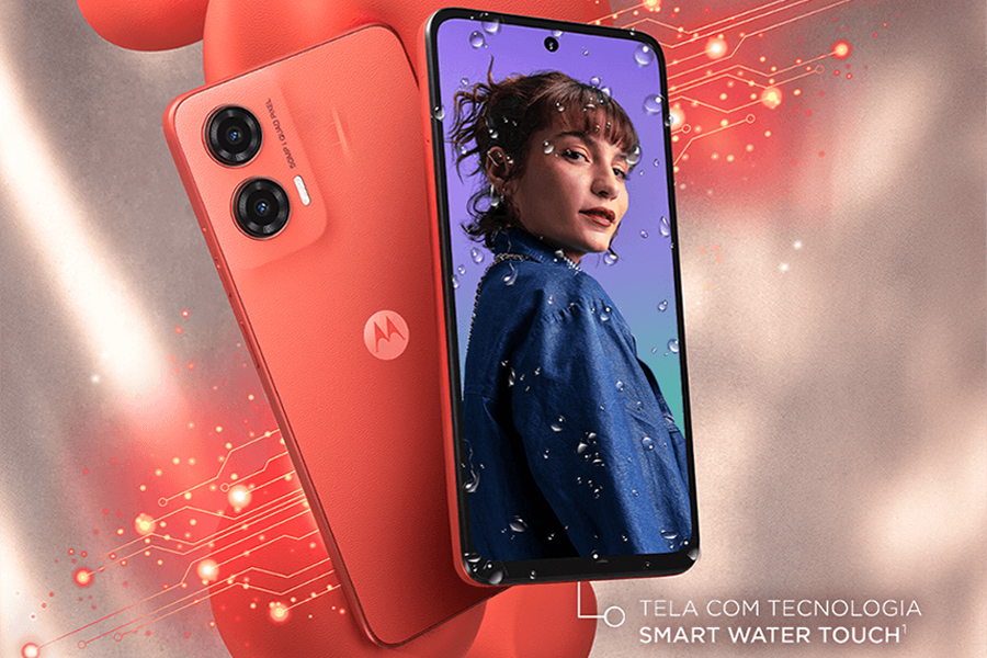 Motorola Moto G35 coral