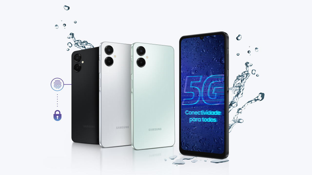 Samsung lança Galaxy A06 5G com longa durabilidade a preço acessível