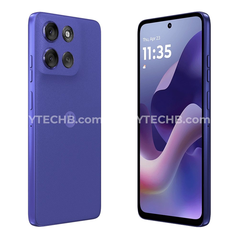 Render Motorola Moto G56 Dazzling Blue