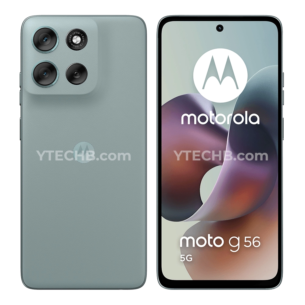 Render Motorola Moto G56 Gray Mist