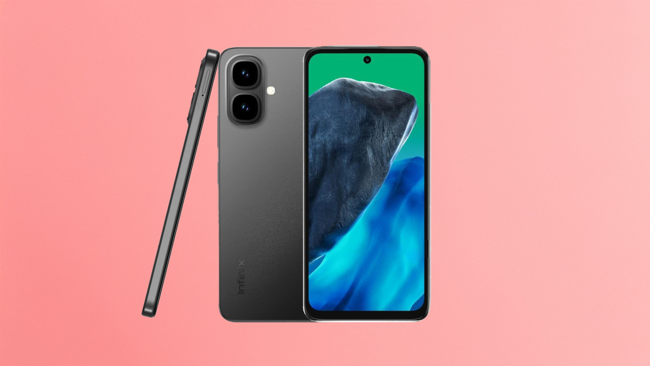 Infinix Smart 10 como vazado em um render