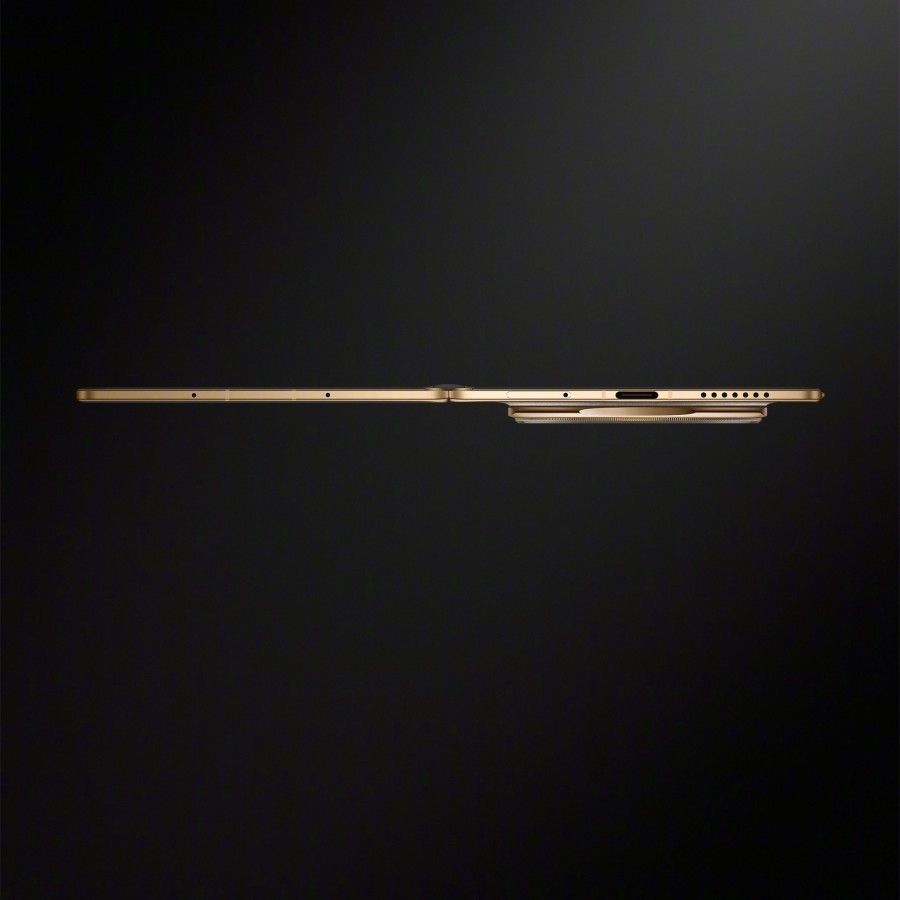 Honor Magic V5 aberto visto de cima