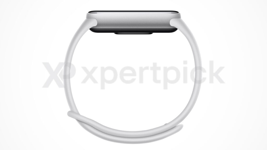 Xiaomi Smart Band 10 com pulseira branca