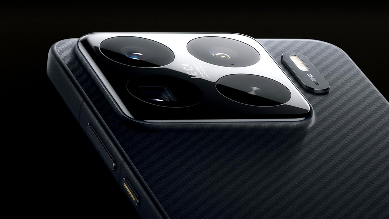 Módulo de câmera do Xiaomi 15S Pro em close