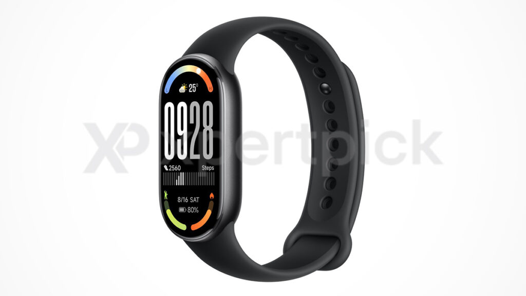 Xiaomi Smart Band 10 com pulseira preta