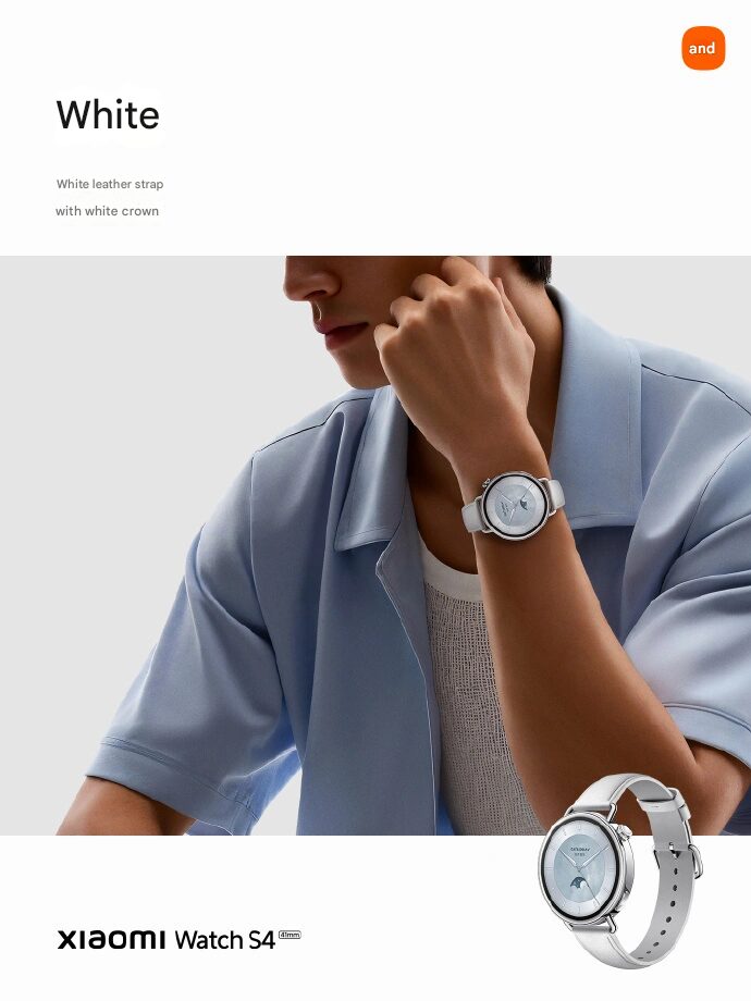 Xiaomi Watch S4 41 mm branco