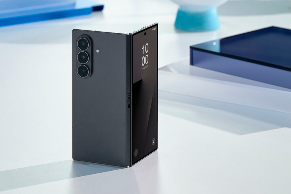 Versão preta do Z Fold 7