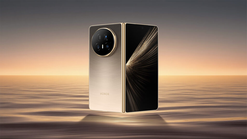 Honor Magic V5 Dawn Gold (dourado)