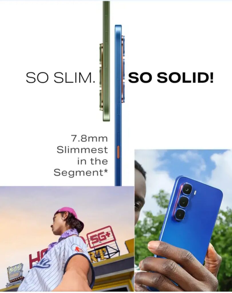 Tão fino, tão sólido
7,8 mm, o mais fino do segmento