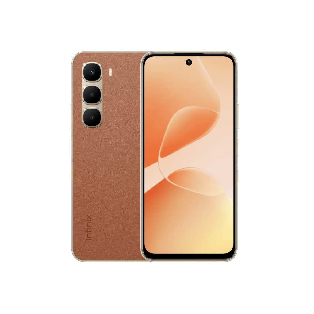 Infinix Hot 60 5G Plus cor caramelo
