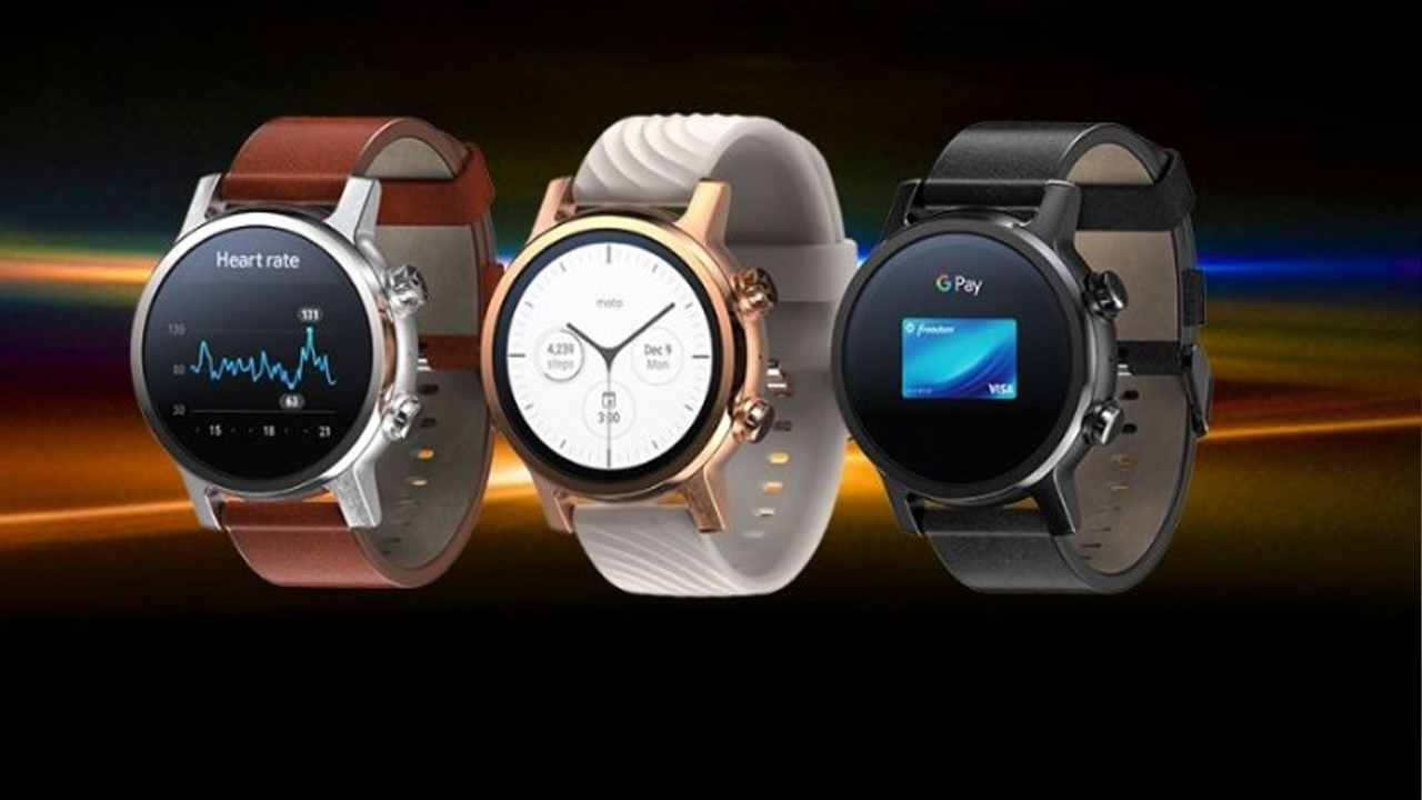 Smartwatch Moto 360 2025 vaza com caixa redonda e pulseira de aço inoxidável