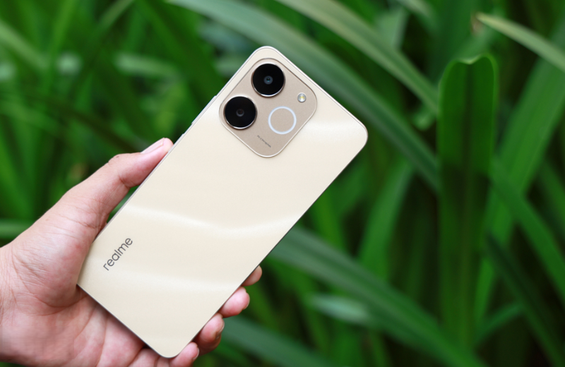 Realme Note 70 dourado