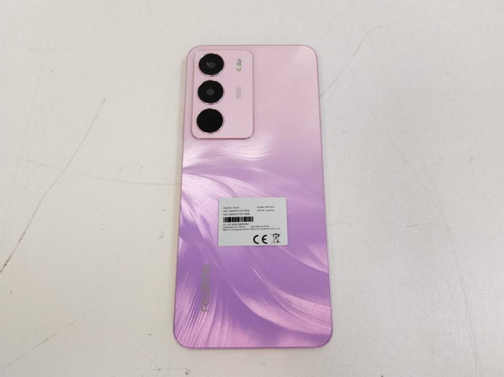 Traseira do Realme C71