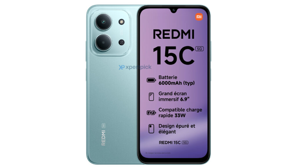 Redmi 15C verde, conforme descrito na matéria