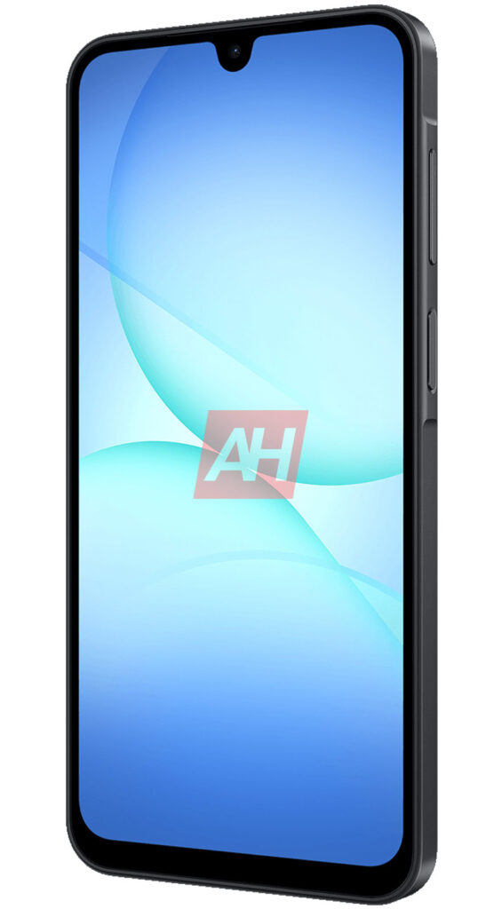Tela e lateral direita do Galaxy A17 5G