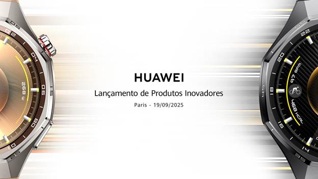 Evento da Huawei em Paris, dia 19 de setembro