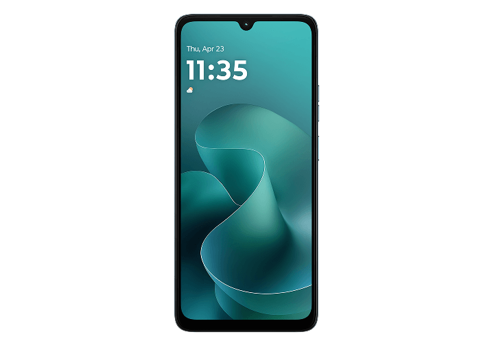 Tela do Moto G06 azul (ou verde)