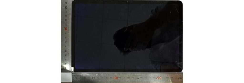 Foto da tela do Galaxy Tab S11 em certificação da Coreia do Sul