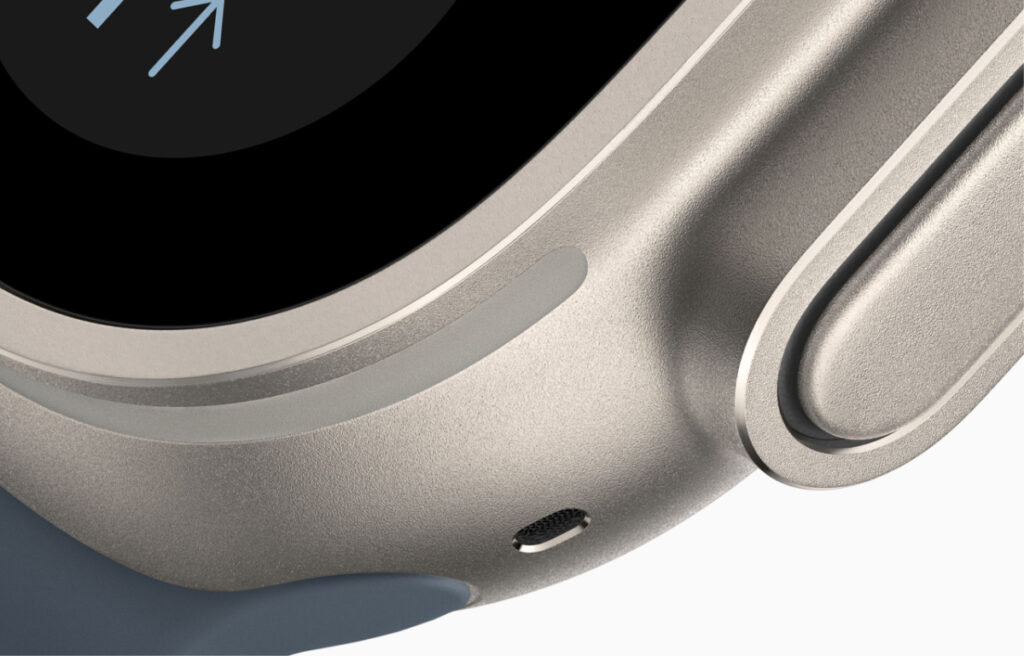 Detalhe do Watch Ultra 3 natural