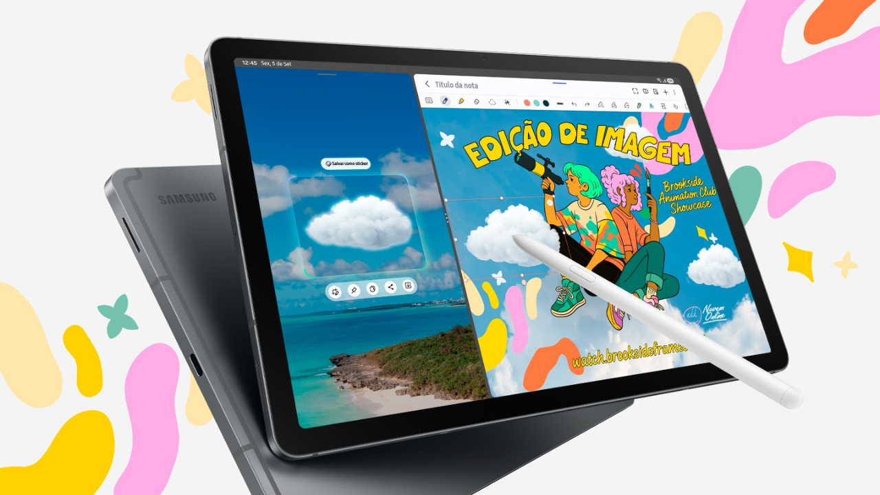 Gaaxy Tab S10 Lite é lançado no Brasil