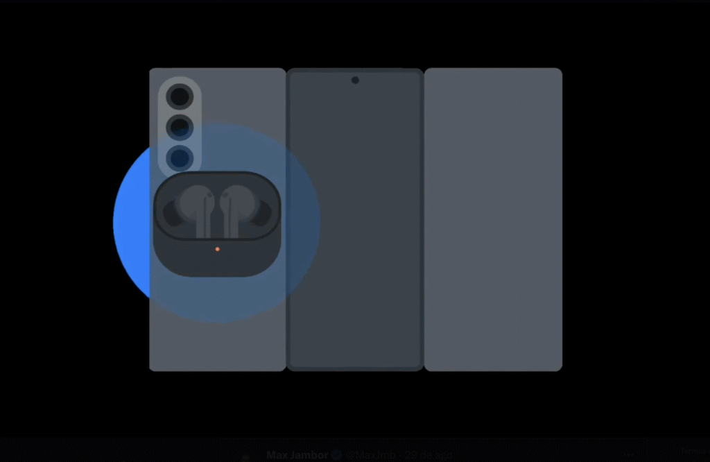 Wireless Power Share no Galaxy Z TriFold, segundo a One UI 8