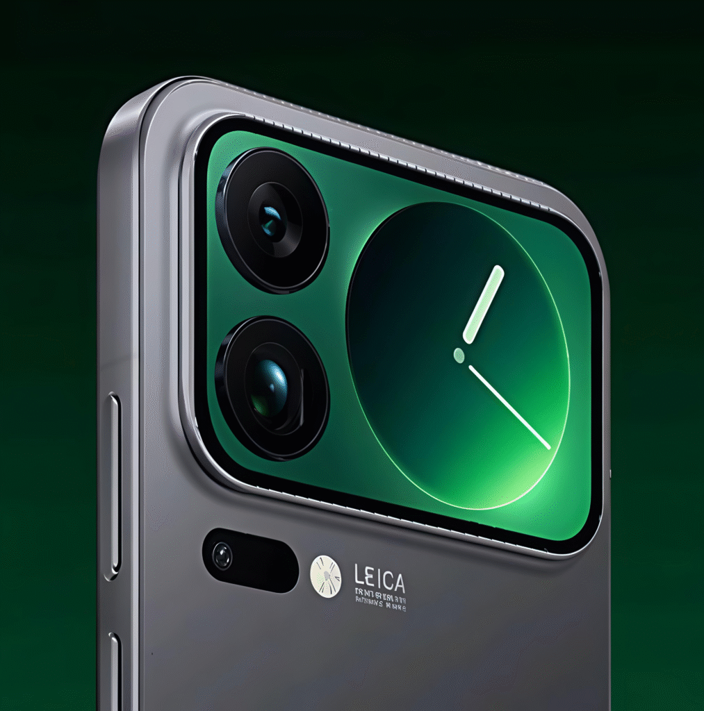 Suposto render da parte traseira do Xiaomi 17 Pro Max