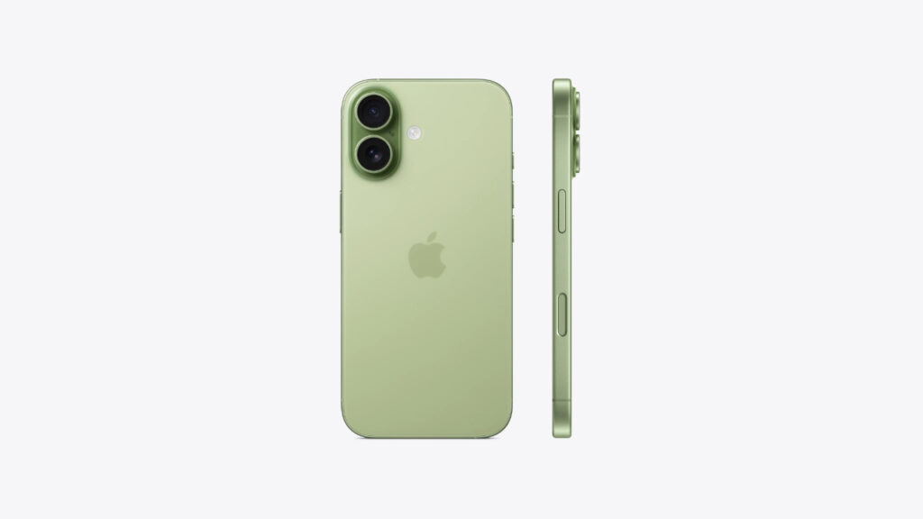 Apple iPhone 17 na cor verde