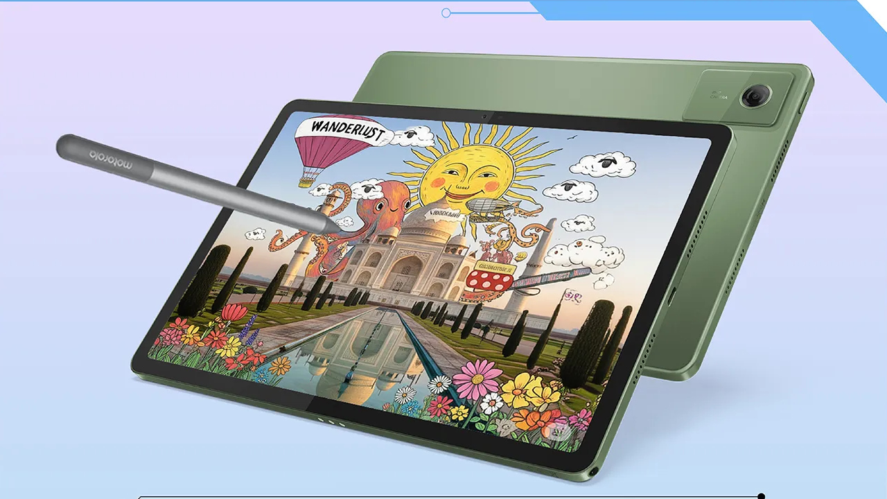 Moto Pad 60 Neo está disponível na cor Pantone Bronze Geen