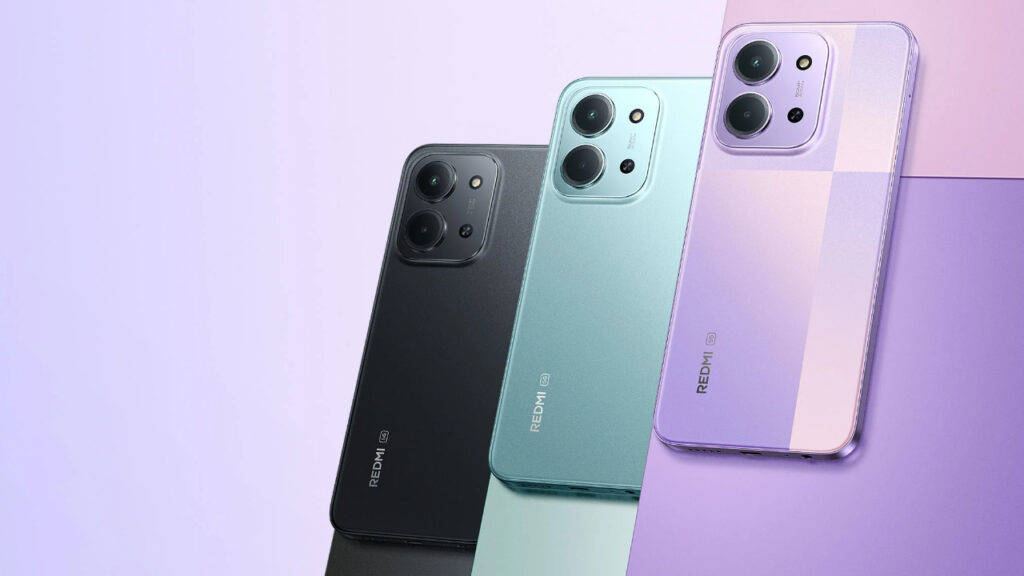 Redmi 15C 5G nas cores disponíveis na Europa