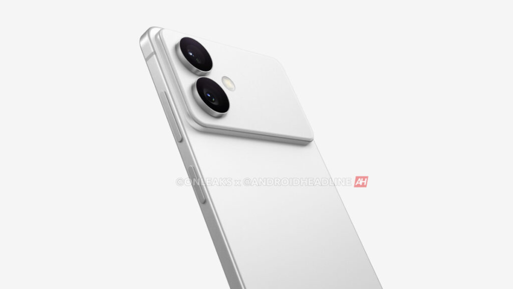 Detalhe da lombada que ocupa toda a porção superior do Galaxy S26 Edge