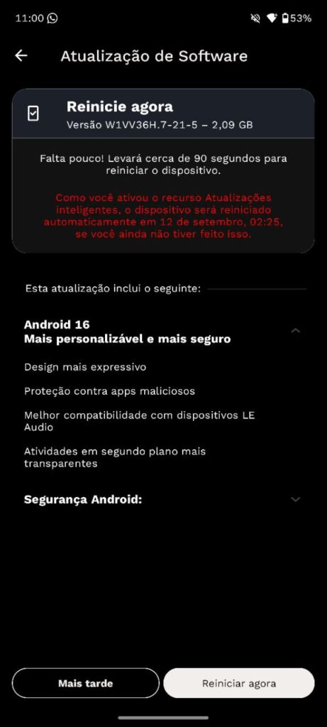 Atualização de software, conforme explicada na matéria